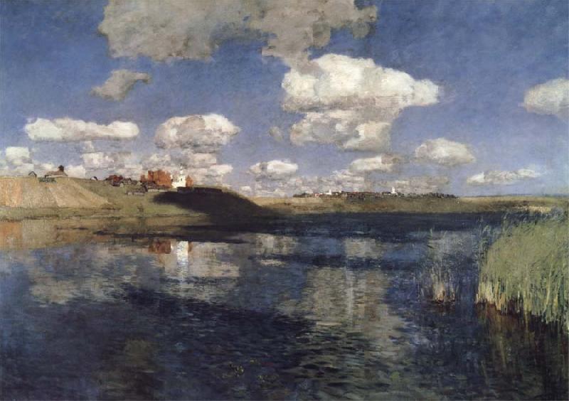 Levitan, Isaak Lake oil painting picture